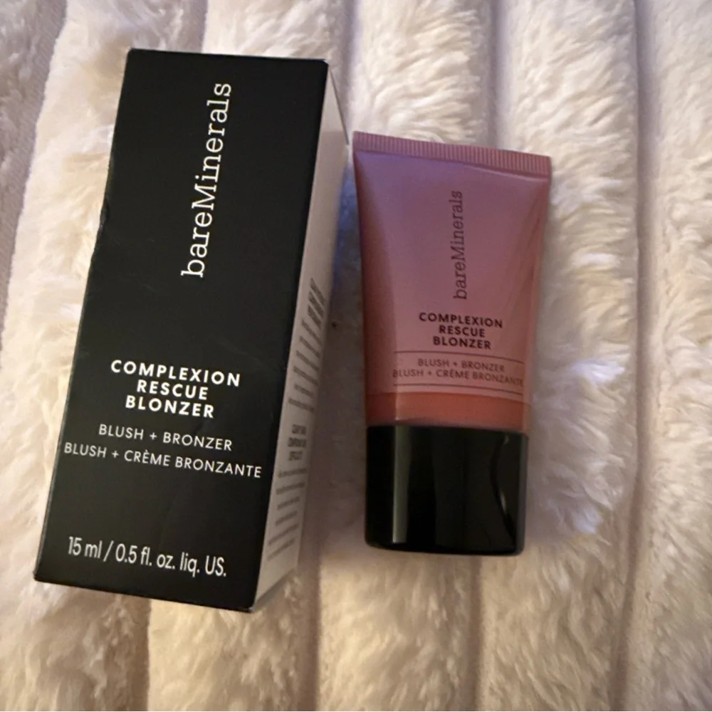 NEW bareMinerals COMPLEXION RESCUE LIQUID BLONZER Kiss of Copper Blush Bronzer